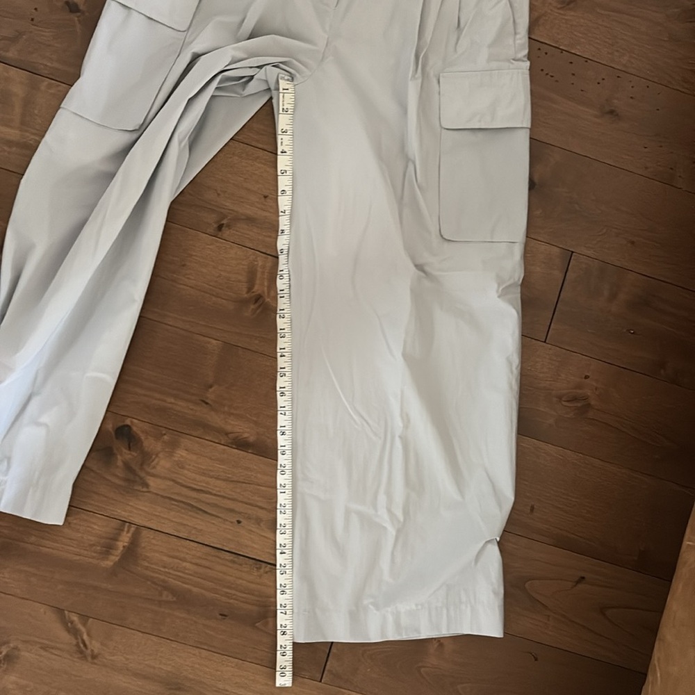 Tibi Crispy Nylon Stella Pleated Cargo Pants - Picture 14 of 16